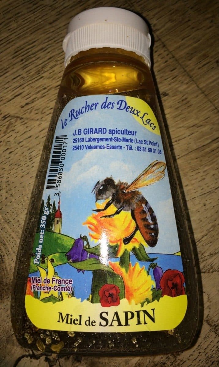 Open Food Facts Miel de sapin packshot