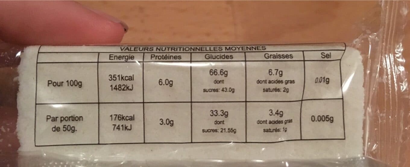 Pâtisserie de Choisy Délice de riz-soja packshot