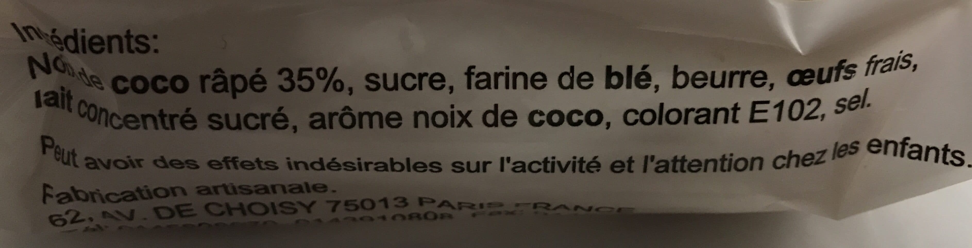 Bánh Tân Tân Tartelette à la noix de coco packshot