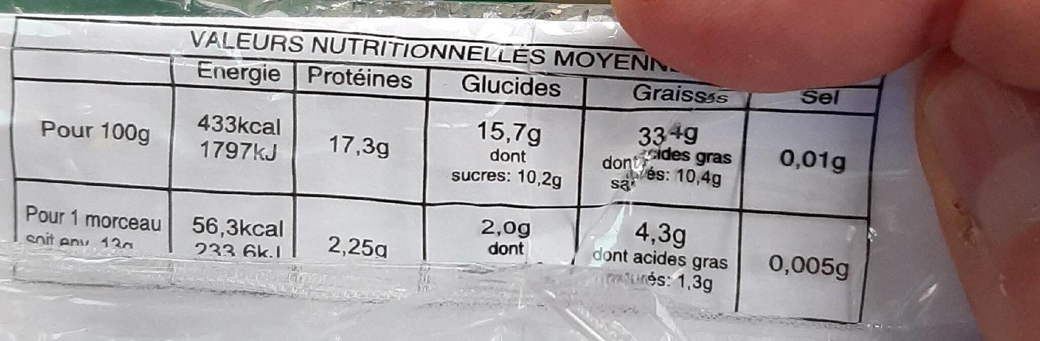 Patiserie de Choisy Arachide en tranche packshot