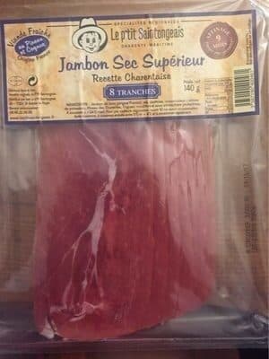 Le P’tit Saintongeais Jambon sec superieur - Recette Charentaise packshot