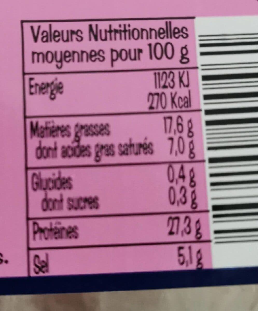 Le P’tit Saintongeais Jambon sec superieur - Recette Charentaise packshot