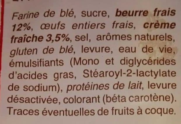 La Fournée Dorée La Gâche Tranchée au Beurre Frais et à la Crème Fraîche packshot