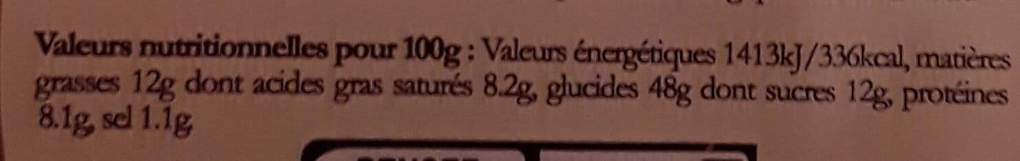 La fournée dorée Gâche tranchée pur beurre packshot
