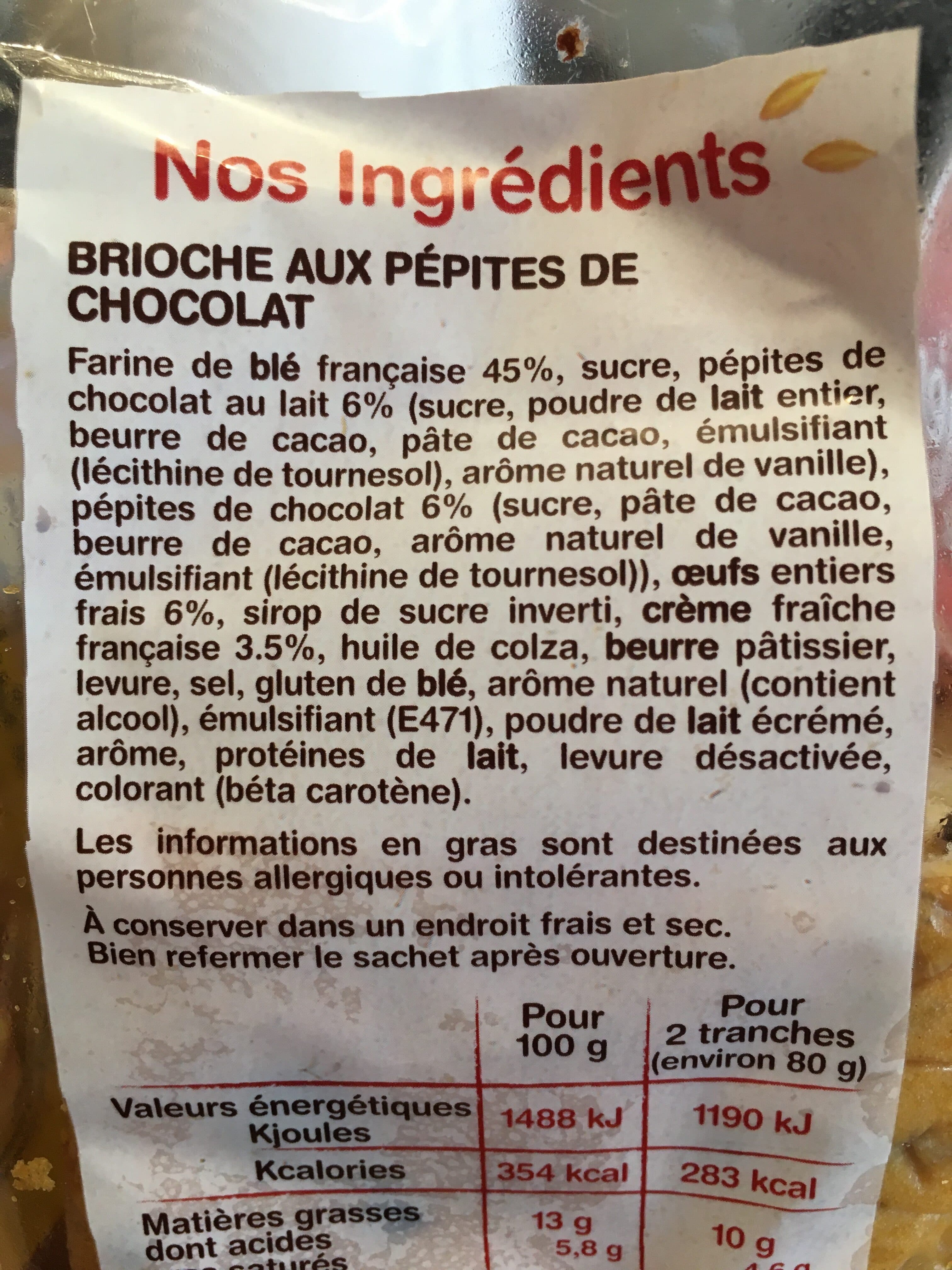 La Fournée Dorée Gâche tranchée packshot