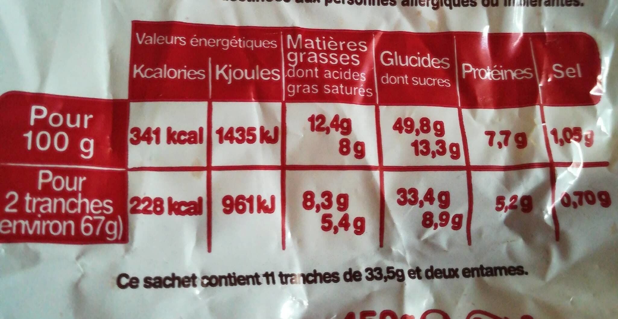 La Fournée Dorée La gache des gourmands packshot