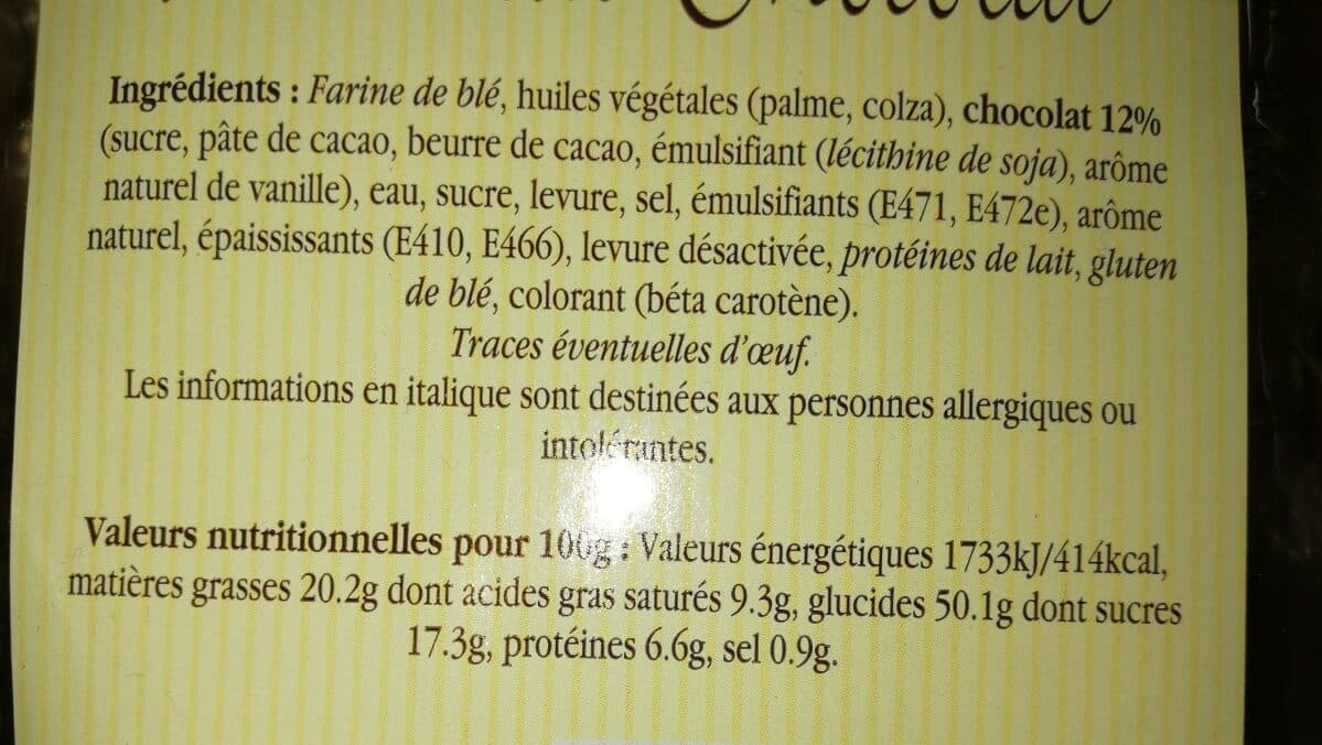 La Fournée Dorée Pains au chocolat packshot
