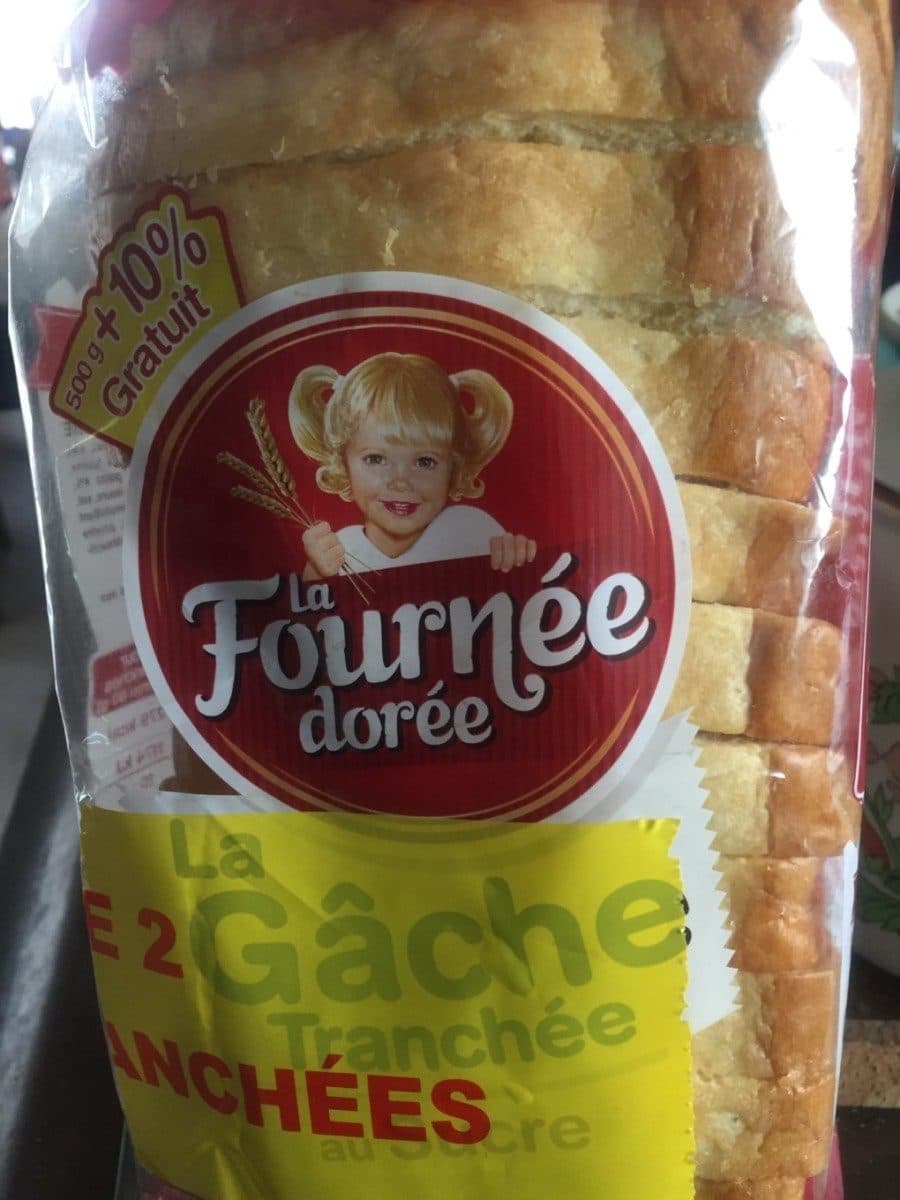 La Fournée Dorée Brioche tranchée au sucre packshot