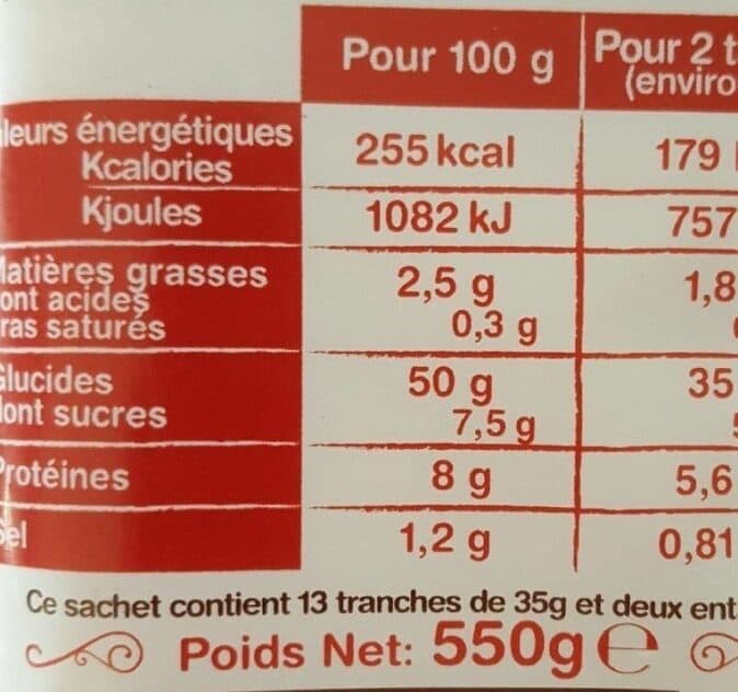 La Fournée Dorée Le Pain Blanc Italien packshot