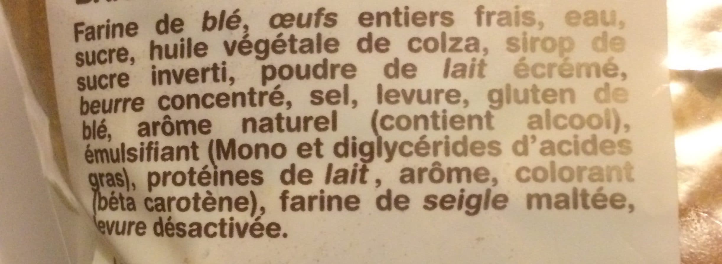 La Fournée Dorée Mini Brioche packshot