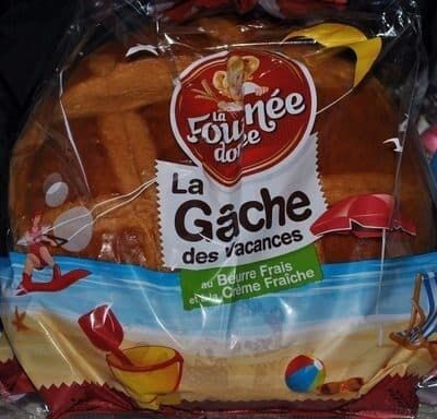 La Fournée Dorée La Gache des vacances pur beurre a la creme fraiche LA FOURNEE DOREE packshot