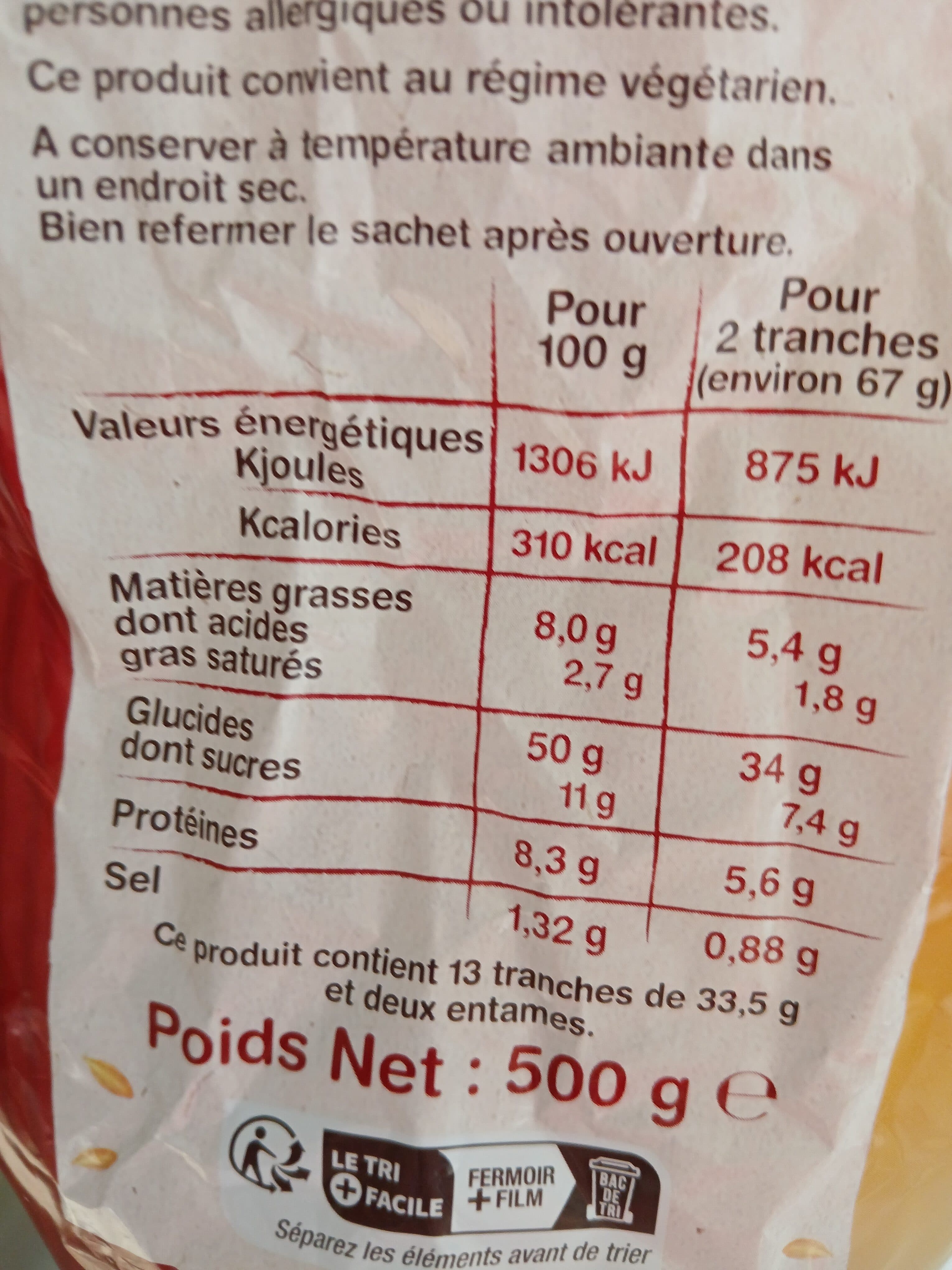 La Fournée Dorée Brioche tranchée à la crème fraîche packshot
