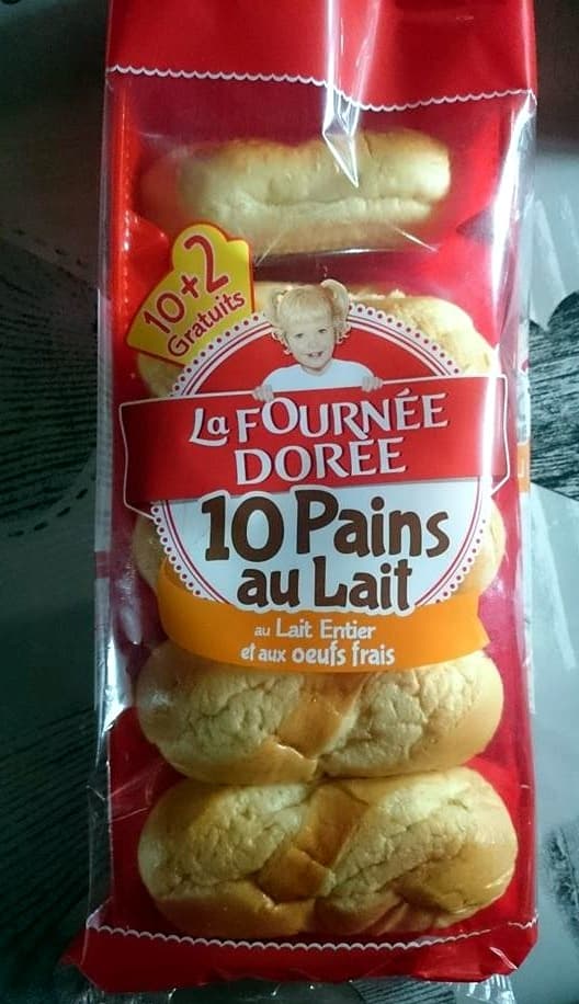 La fournée dorée Pains au lait entier et aux œufs frais packshot