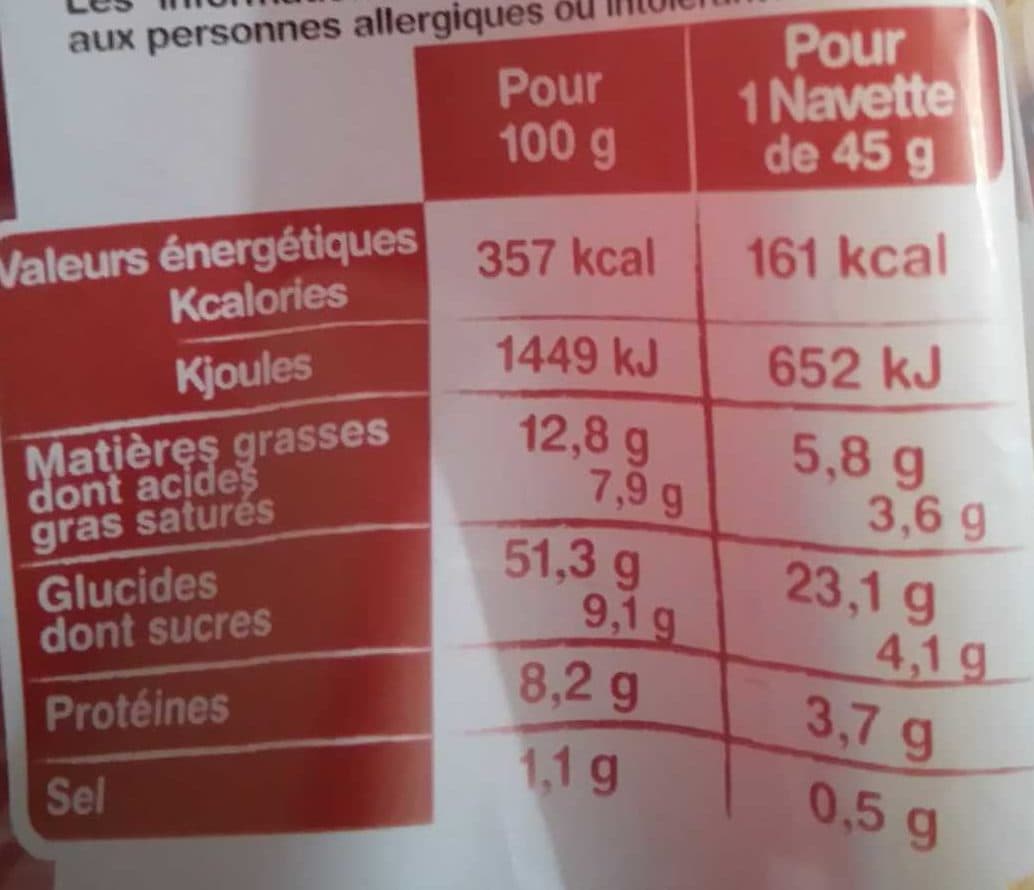 Le Fournée Doree La Navette - Briochettes au beurre frais packshot