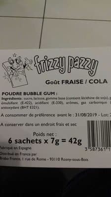 Freeze Mr Freeze fruit pops frizzy pazzy packshot