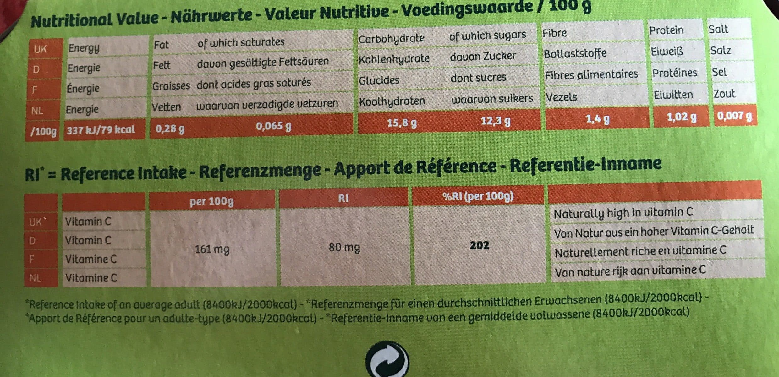 Zespri Kiwi sungold, BIO packshot