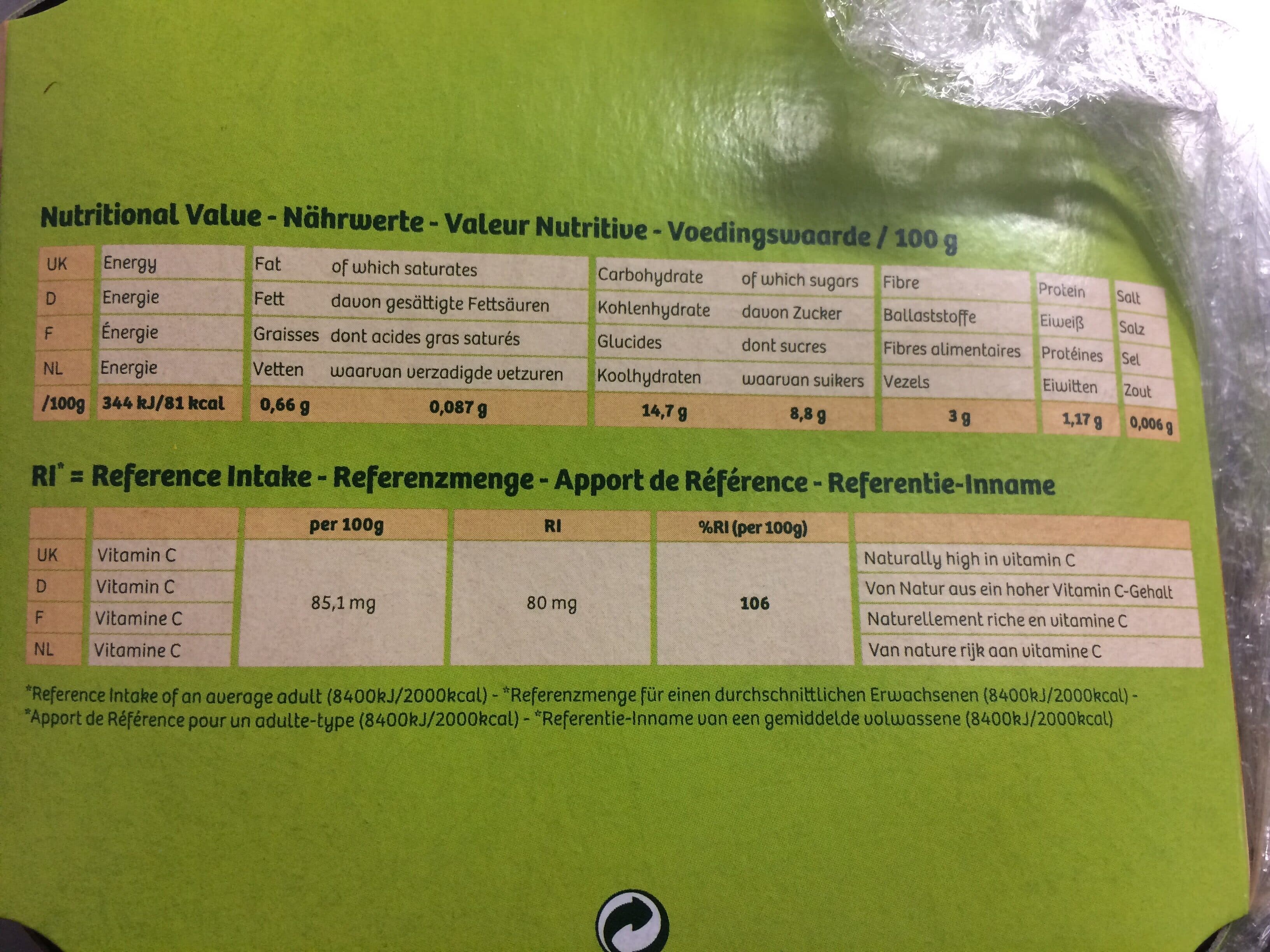 Zespri Kiwi packshot