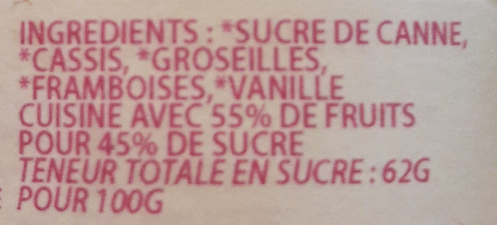 Open Food Facts Confiture summer pudding bio packshot