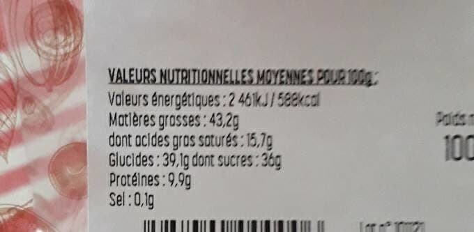 Open Food Facts Rochers noisette packshot