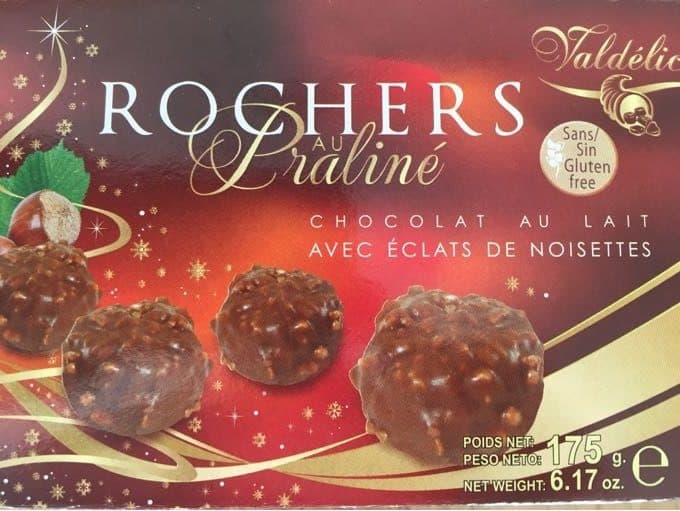 Valdelice Rochers au praliné packshot