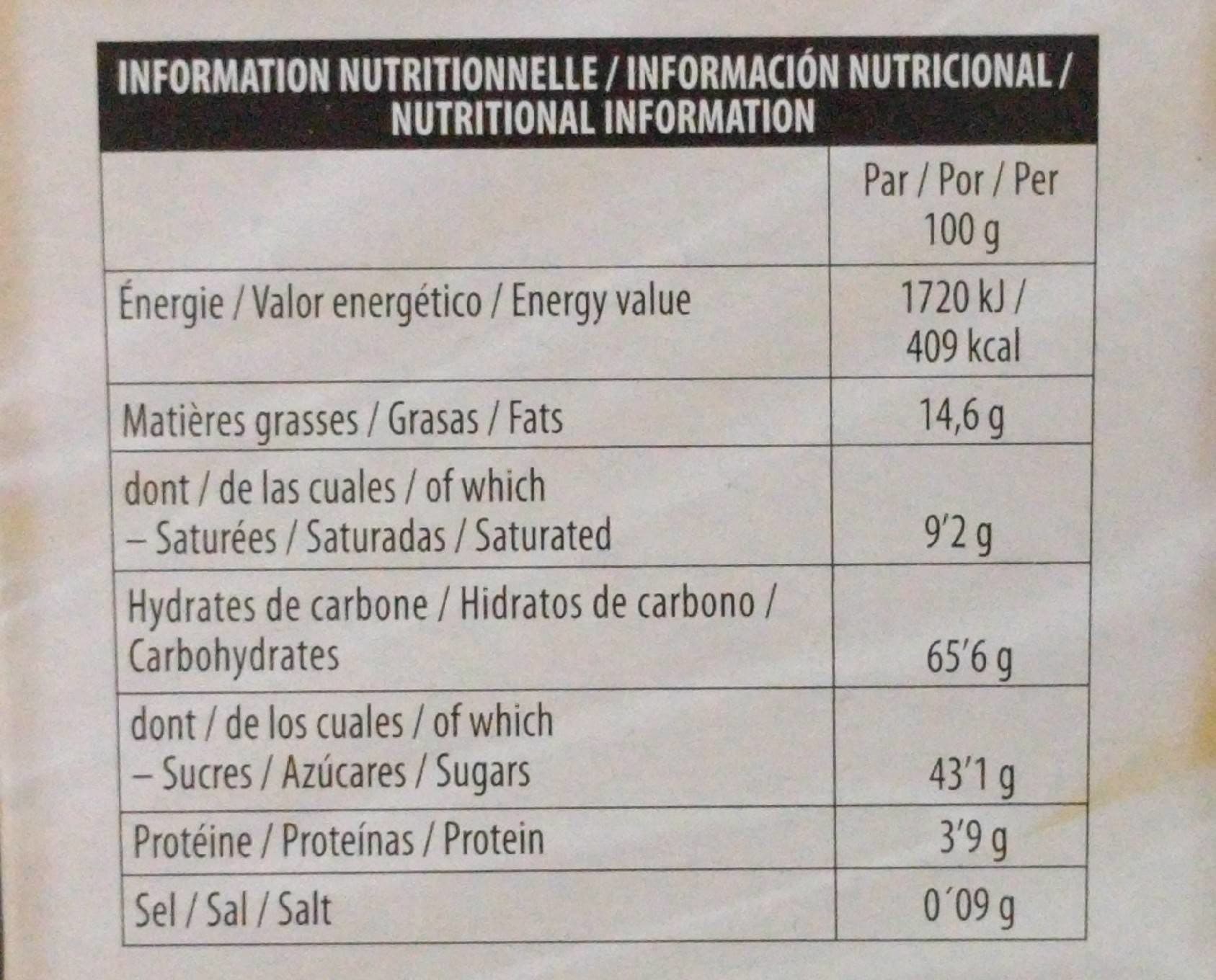 Valdélice Orangettes fines packshot