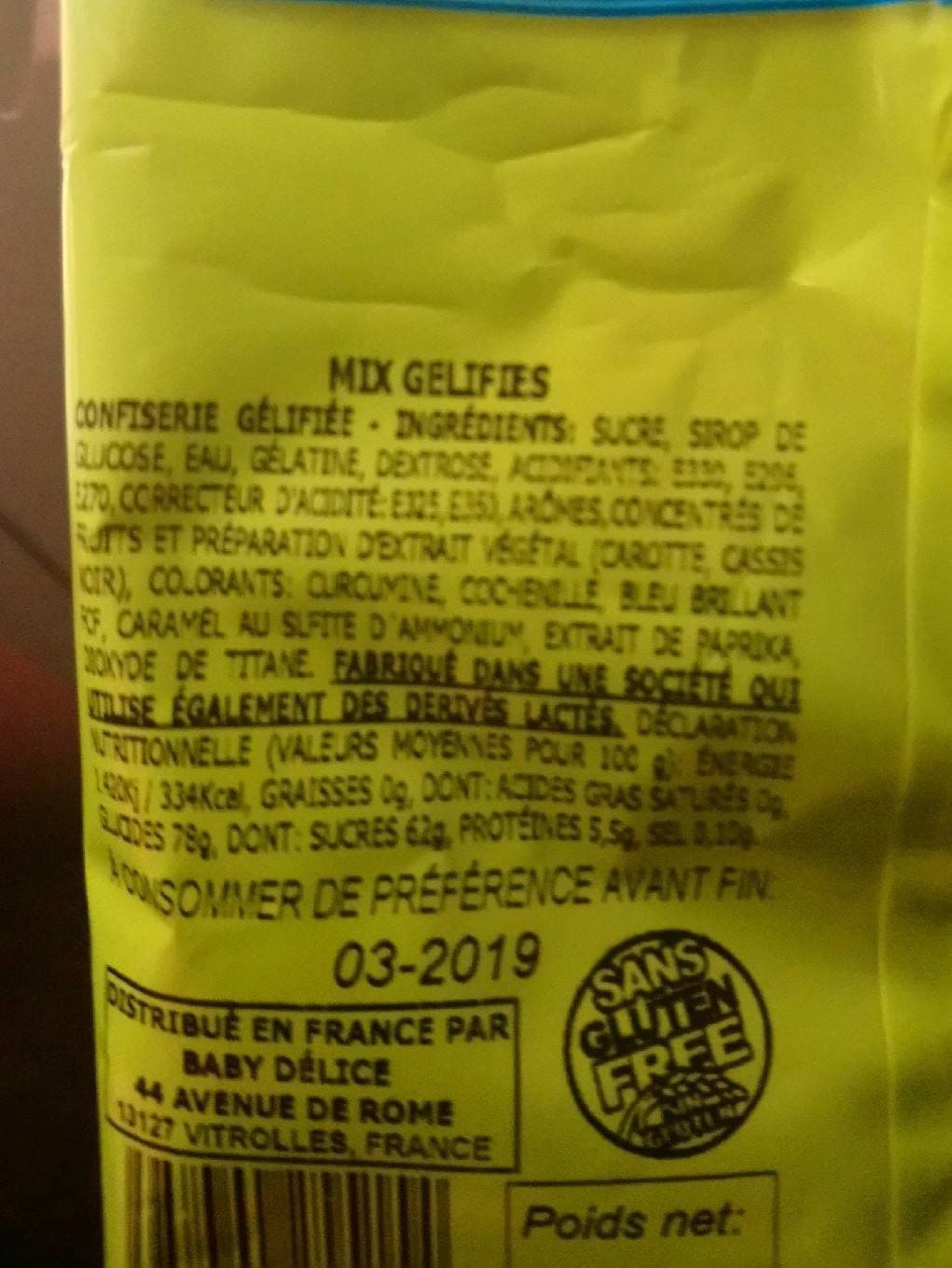 Fini Sweets friandises packshot