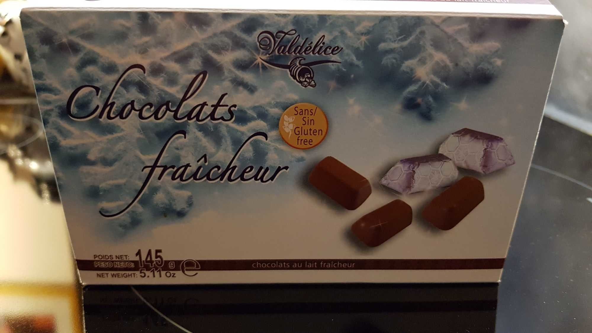 Fridul Chocolats Fraîcheur packshot