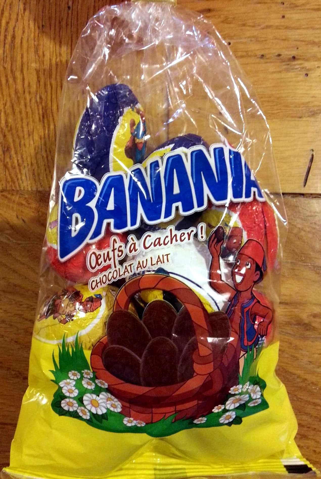 Banania Oeufs à cacher chocolat au lait packshot