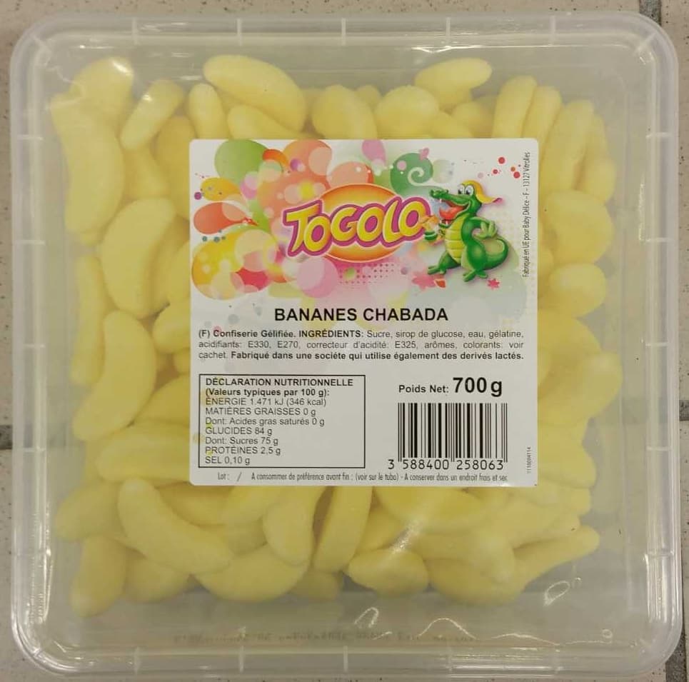 Togolo Bananes Chabada packshot
