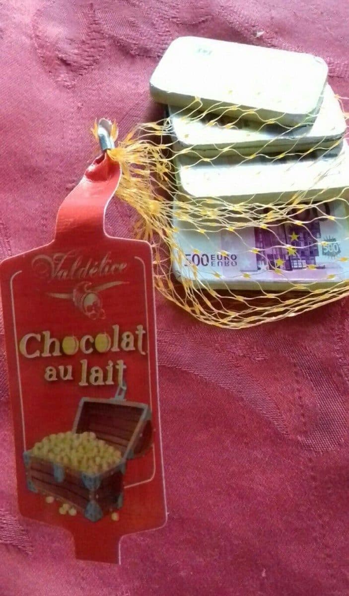Open Food Facts Filet de pièces de banques au chocolat au lait packshot