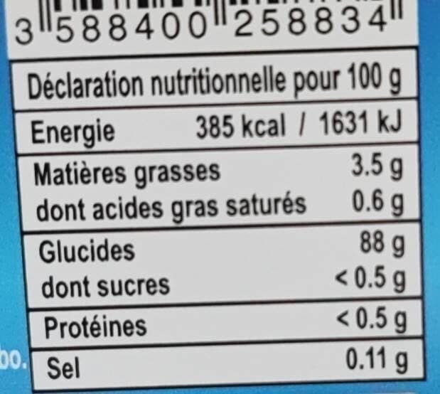 TOCOLO Confiserie-papier azyme parfumé packshot