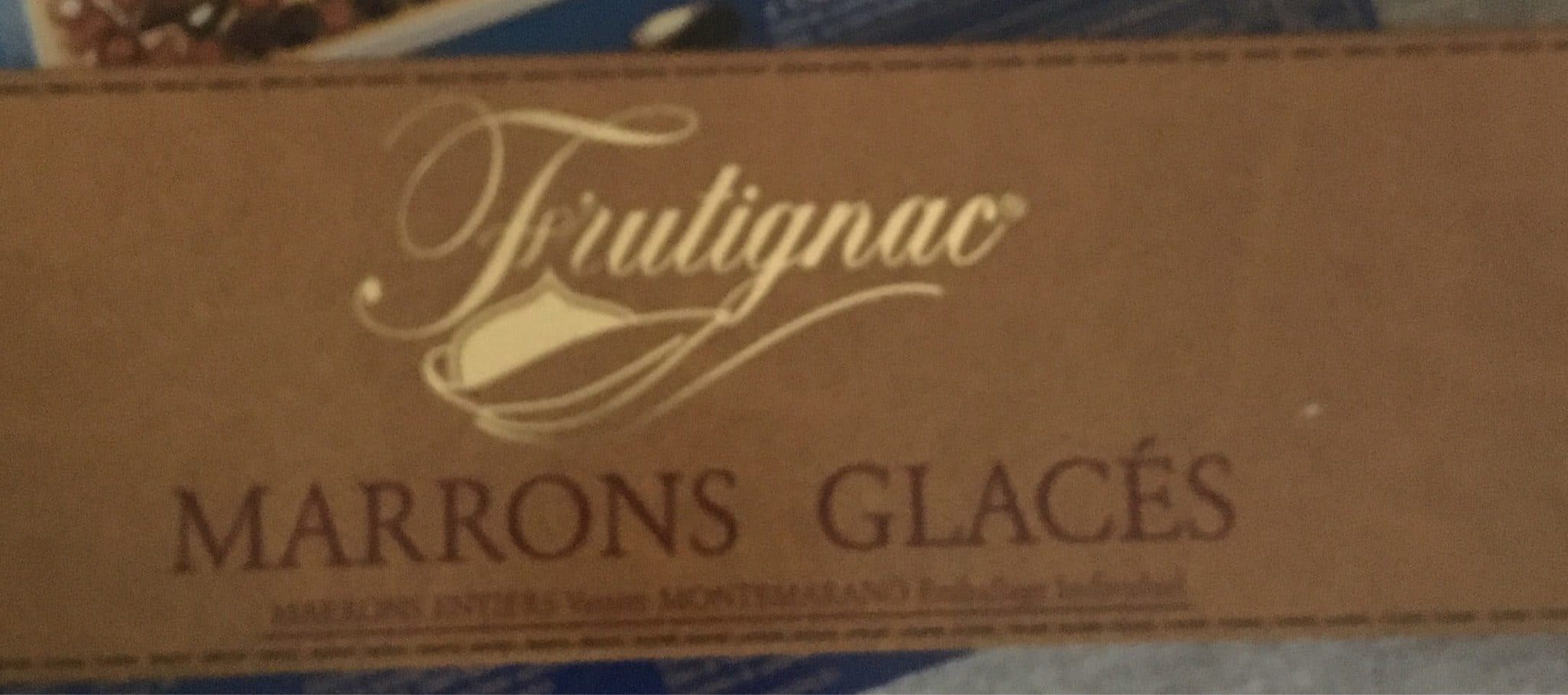 Fritignac Marron glaces packshot