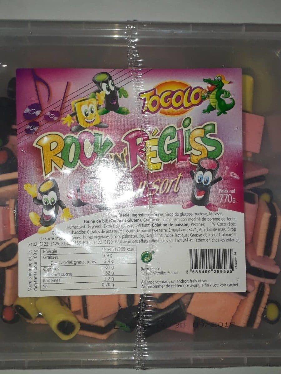 Open Food Facts Rock'N'Régliss packshot