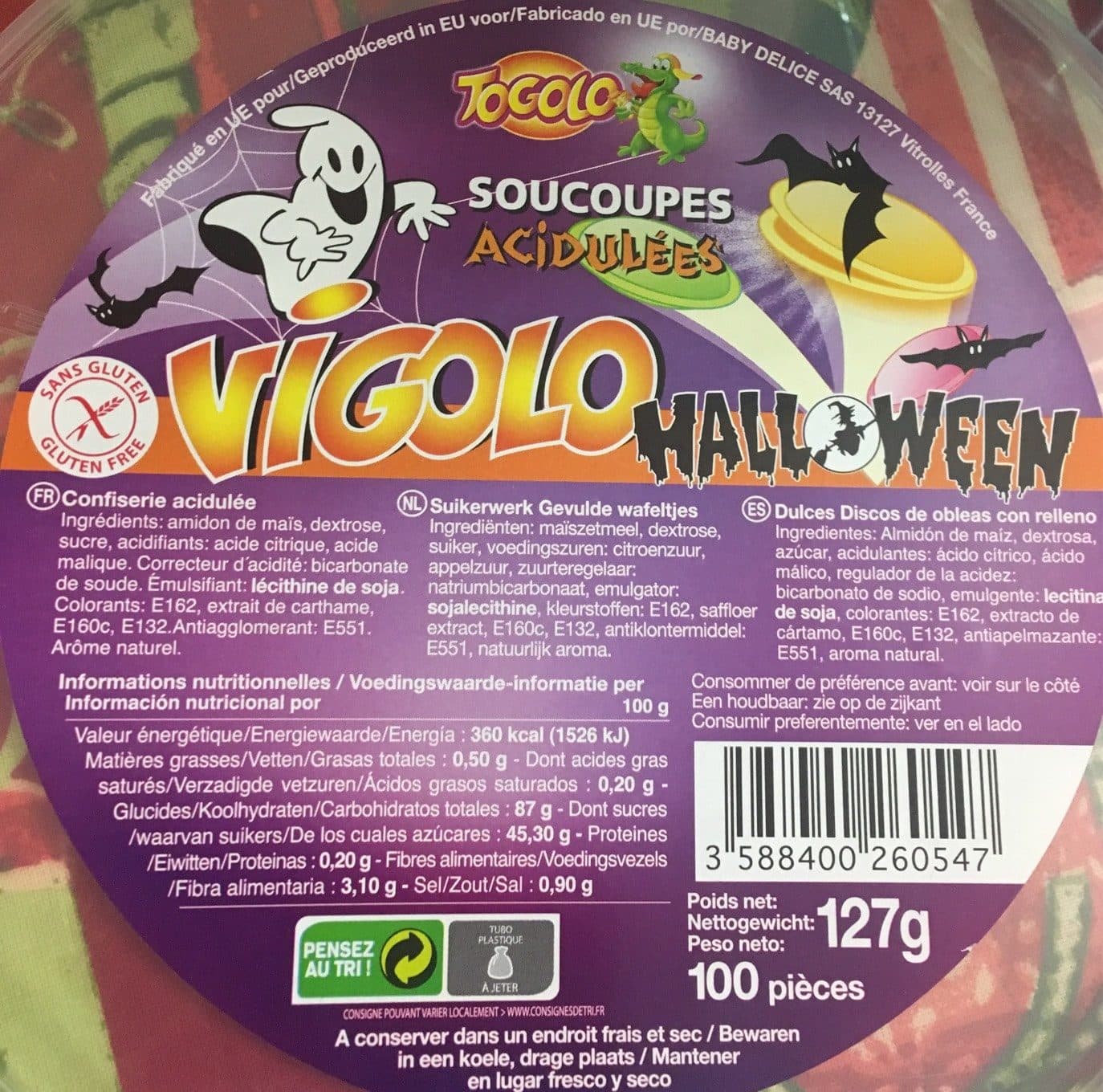 Togolo Soucoupes packshot