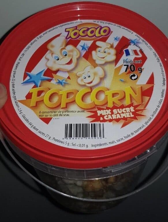 Togolo Pop corn packshot