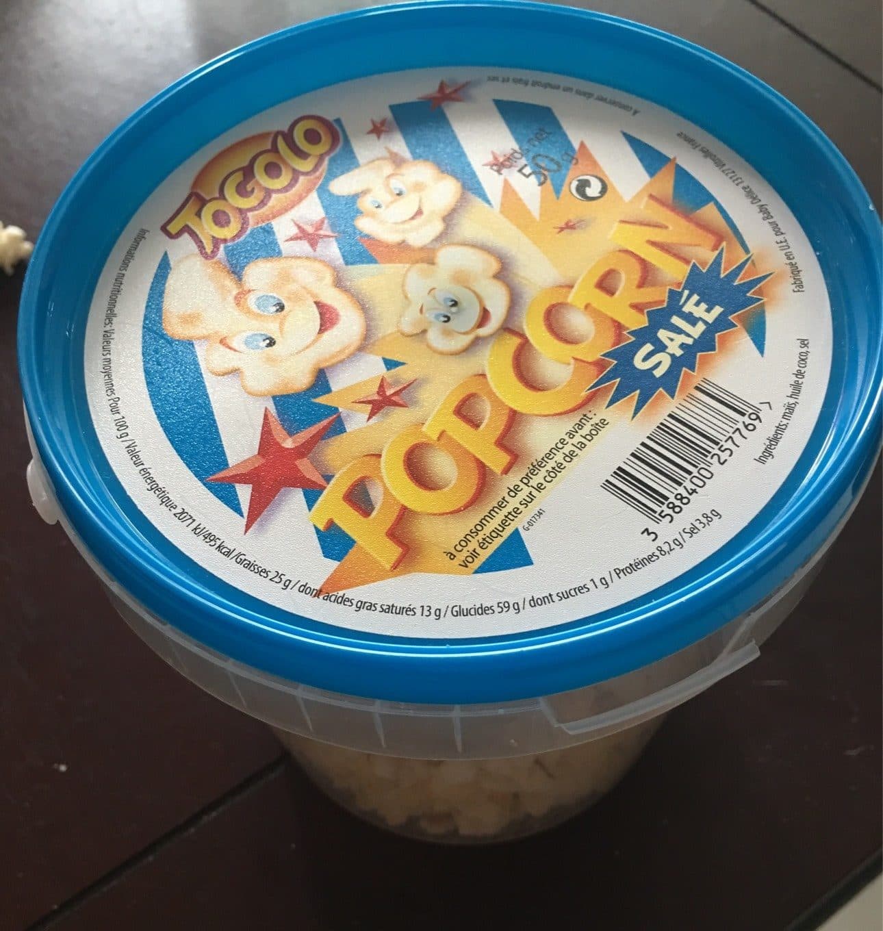 Togolo Popcorn packshot