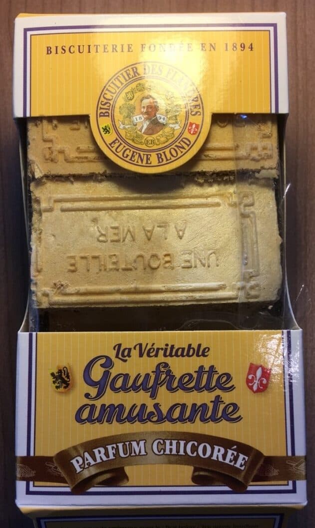 Eugène Blond Gaufrette parfum Chicorée packshot