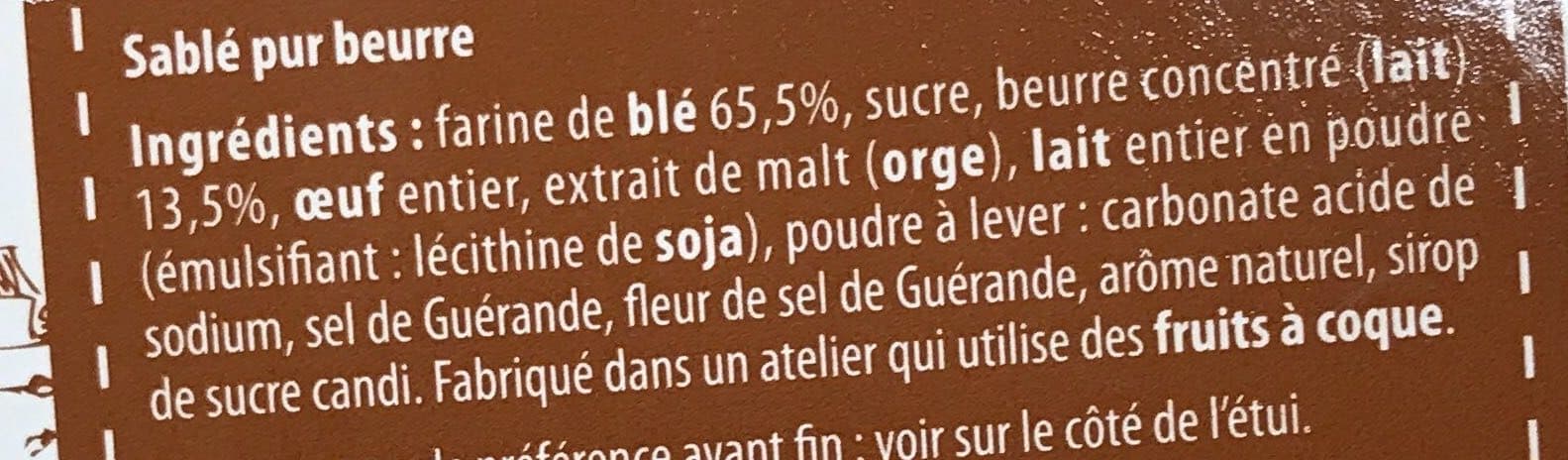 Biscuiterie Eugène Blond Sablé de France Pur Beurre packshot