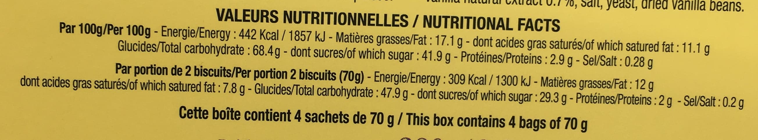 La Ch'ti Gaufre La Ch'ti Gaufre Vanille packshot