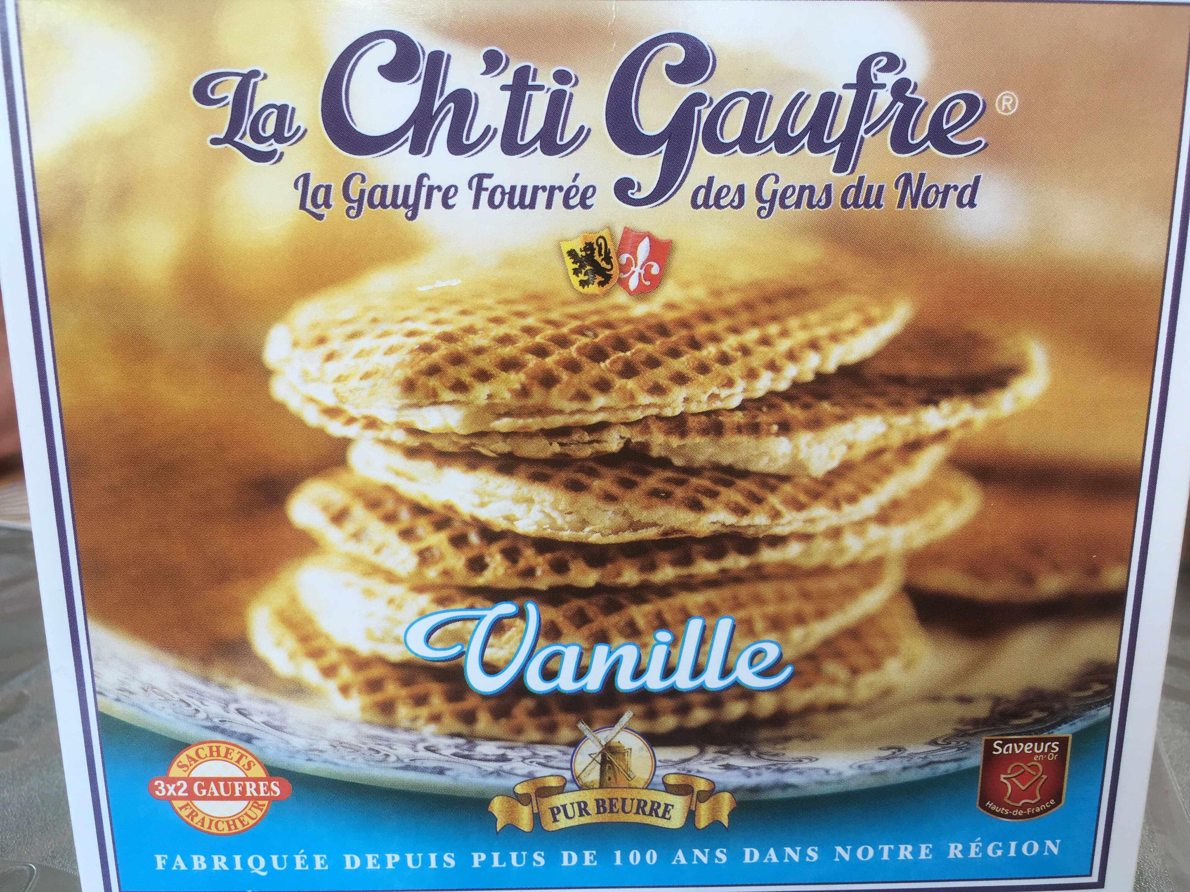 Open Food Facts La Ch'ti Gaufre packshot