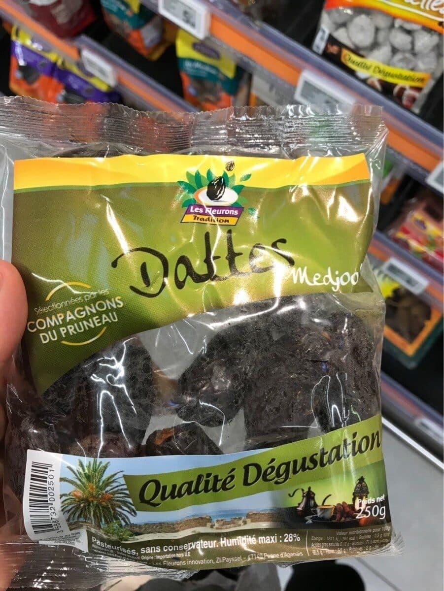Open Food Facts Dattes medjool packshot