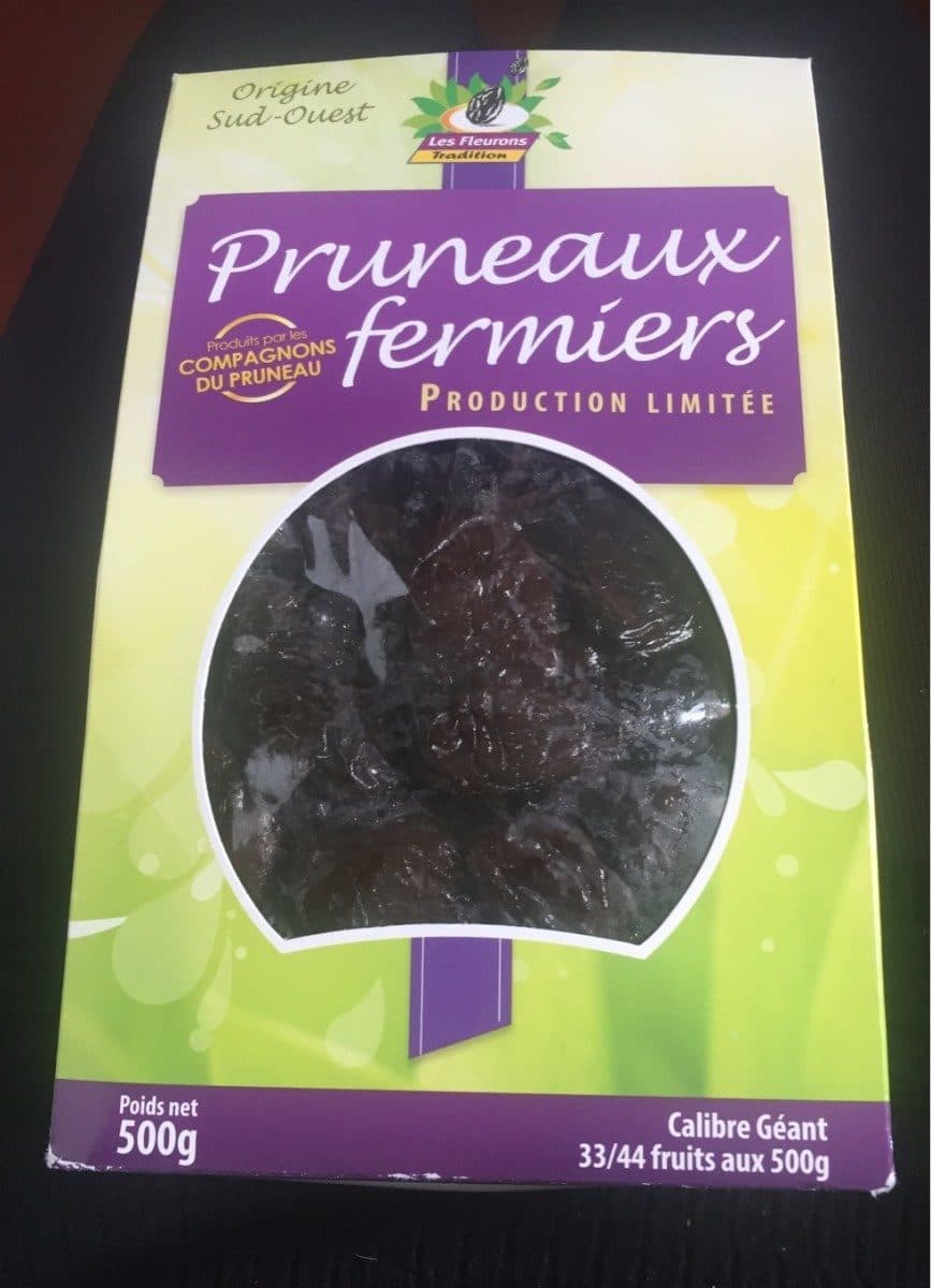 Open Food Facts Pruneaux fermiers packshot