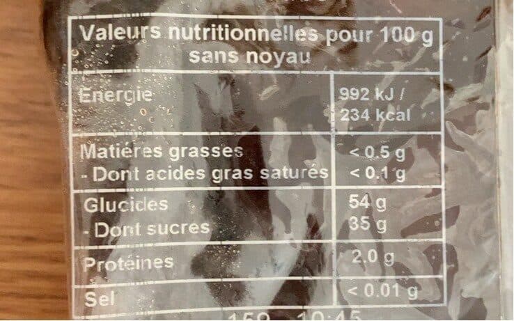Open Food Facts Pruneaux d'Agen packshot