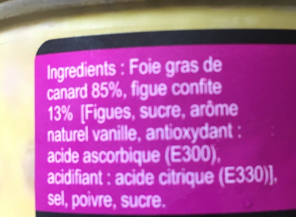 Open Food Facts Foirgras de canard packshot