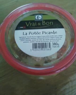 Vrai Et Bon La potée picarde packshot