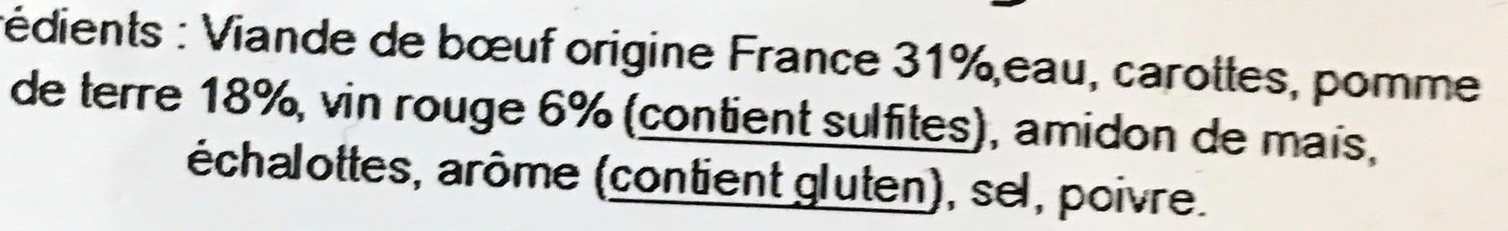 Les Marmites D Augustine Bœuf Bourguignon, Pommes de Terre en Grenaille packshot