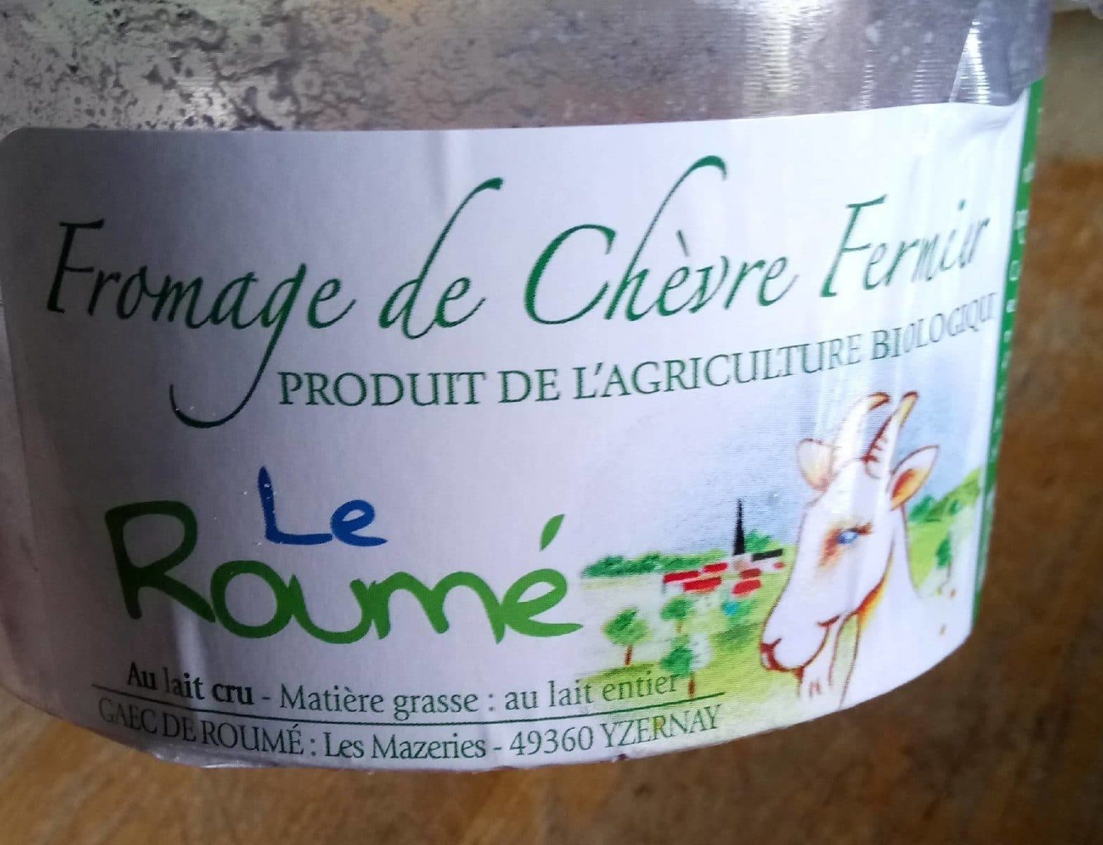 Open Food Facts Fromage de chèvre packshot