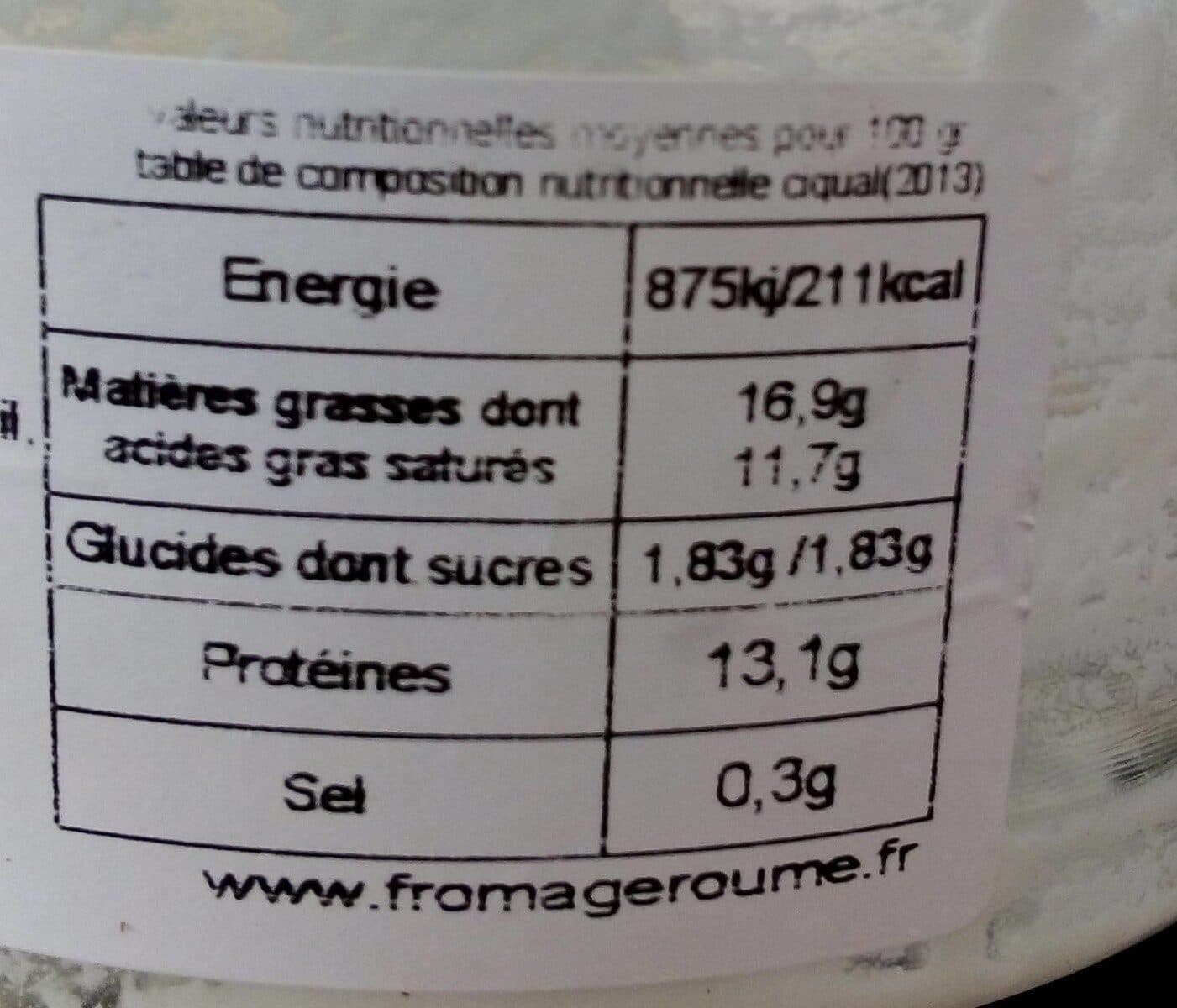 Open Food Facts Palet ail et fines herbes packshot