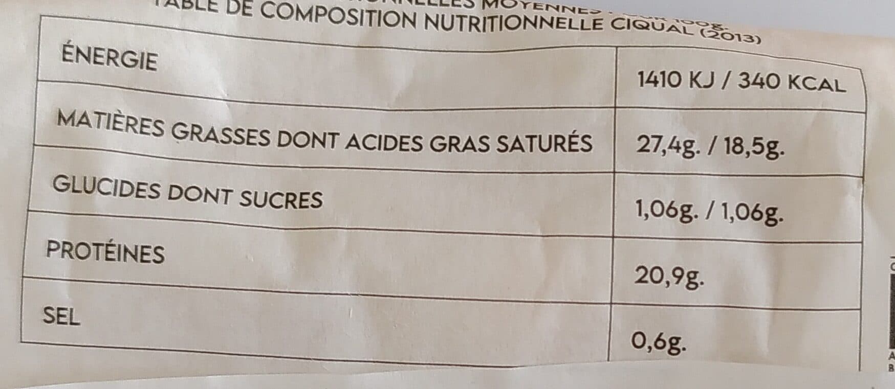 GAEC de Roumé Le Roumé Fromage de chèvre fermier packshot