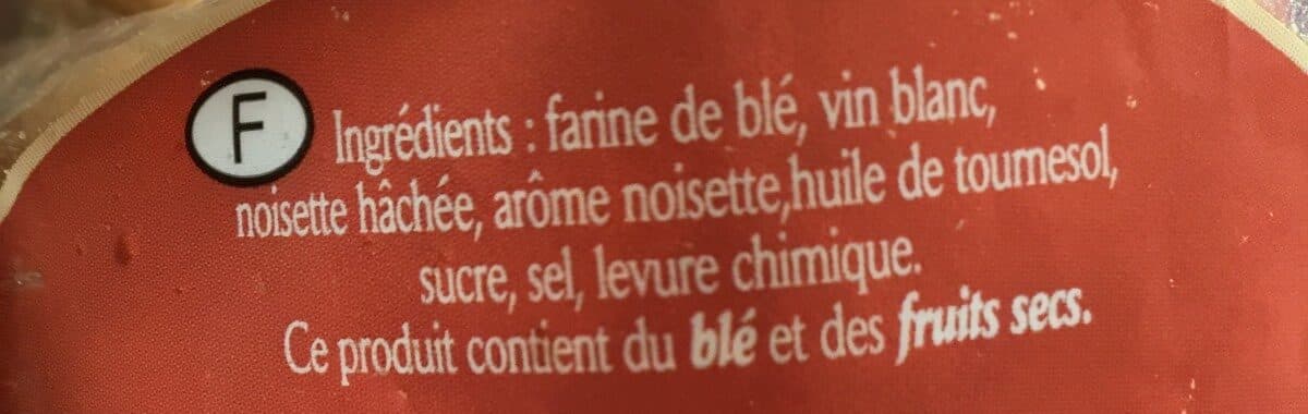 Les biscuits de Zilia Canistrelli aux Noisettes packshot